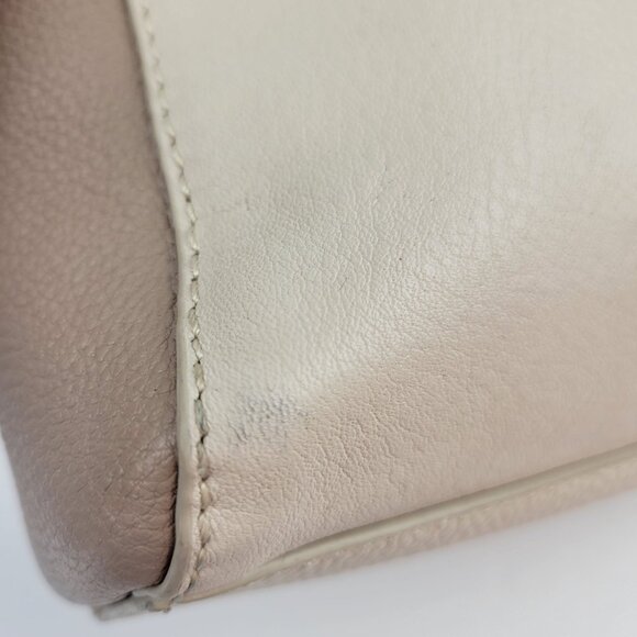 The Sak Leather Crossbody Bag With Adjustable Strap & Zip Closure Stone & Blush - Picture 4 of 15